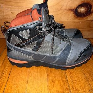 Irish Setter Work Boots Rockford 5" Waterproof Composite-Toe EH gray size 8